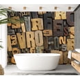 thumbnail image 6 of Tiptophomedecor Background & Patterns Wallpaper Wall Mural - Wooden Letters, 6 of 8