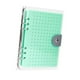 thumbnail image 4 of Libro de almacenamiento de broches de fieltro, organizador de dijes DIY, folleto, colección de insignias de pin Verde, 4 of 9