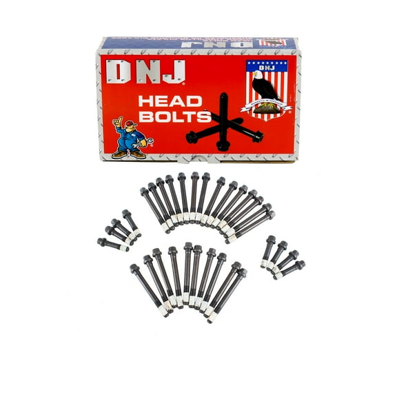 DNJ HBK3111 Head Bolt Kit Fits Cars & Trucks 70-00 Chevrolet GMC Bel Air 7.4L OHV 16v Cu. 454