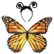 thumbnail image 2 of Decoraciones de Halloween, adornos de Halloween, regalos de Halloween, mariposas para fiestas de Halloween, diademas, juguetes, disfraces para adultos y niños, accesorios de elfos, accesorios de tela, 2 of 6