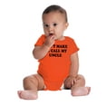 thumbnail image 4 of Dont Make Me Call My Uncle Romper Boys or Girls Infant Baby Brisco Brands 12M, 4 of 6