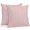 Deep Red, variant on Throw Pillow Covers 26x26 Inch Set of 2, Red Striped Waterproof Outdoor Pillow Covers, Red White Stripes Farmhouse Decorative Cushion Pillowcases for Couch, Sofa, Bed, Garden, Patio