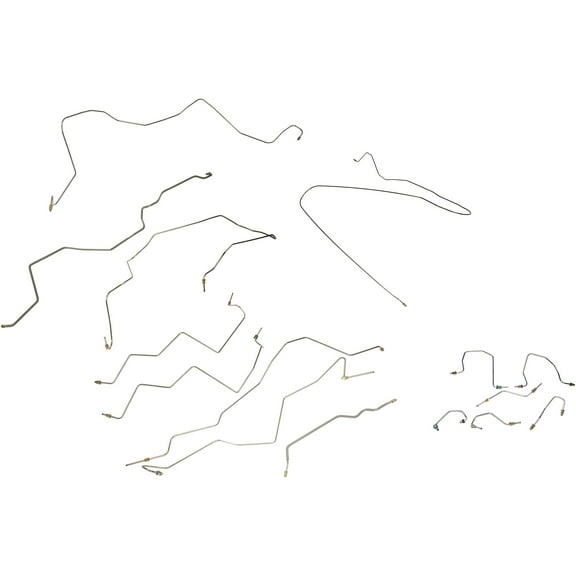 Dorman 919-024 Stainless Steel Preformed Brake Line for Specific Dodge Models (OE FIX)