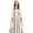 White, variant on VZQI Renaissance Hooded Cloak Hobbit Halloween Medieval Costume Adult Cosplay Short Cape for Men and Women