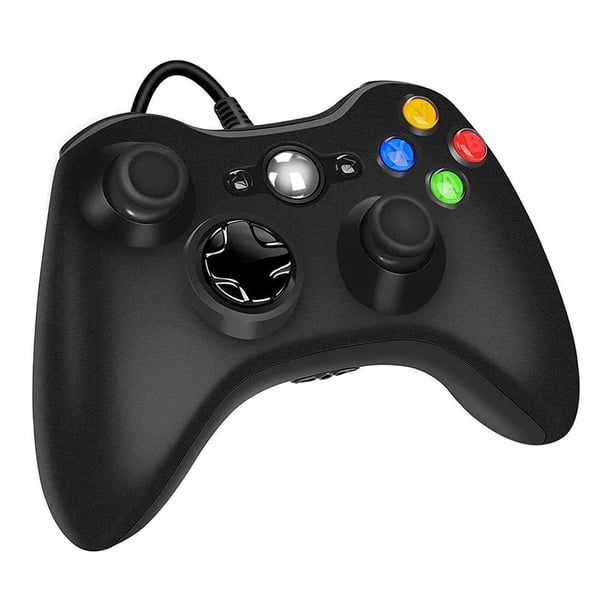 Para Xbox 360 Controlador Con Cable Dual Vibration Gamepad para Windows 10 8.1 8 7