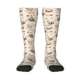 thumbnail image 2 of Lsque Retro Rooster Printed Crew Socks Men's Women's LightWeight Thin Casual Calf Socks ,Knee High Socks,Cotton Socks, 2 of 9