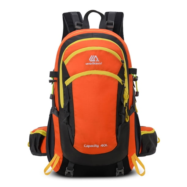 Bolsa de dos hombros Mochila de senderismo 40L impermeable mochila de viaje al aire libre mochila de camping para mujeres hombres