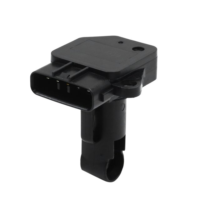 sensor maf medidor de flujo de masa de aire unique bargains 22794-aa000 22680-aa31a 2005-2009 accesorio compatible negro de plástico y metal con conector de 5 pines y orificio de montaje de 4.8 mm (0.19"), vista centrada frontal-lateral para Subaru GT 2005-2009, paquete con 1 pieza.