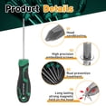 thumbnail image 3 of Uxcell 6pcs SL3+SL5+SL6+PH0+PH1+PH2 Screwdriver Set S2 Steel Magnetic Phillips and Slotted Screwdrivers for Fastening Loosening DIY Repairing, 3 of 6