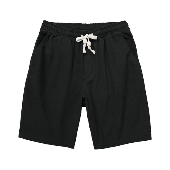 Cameland Male Summer Cotton Linen Loose Shorts Men's Beach Pants