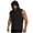 Hoodie Pullover Black, variant on Summer Mens Sleeveless Hoodie Pullover Drawstring Crew Neck Solid Color Shirt wtih Pocket Fashion Streetwear Fathers Gift