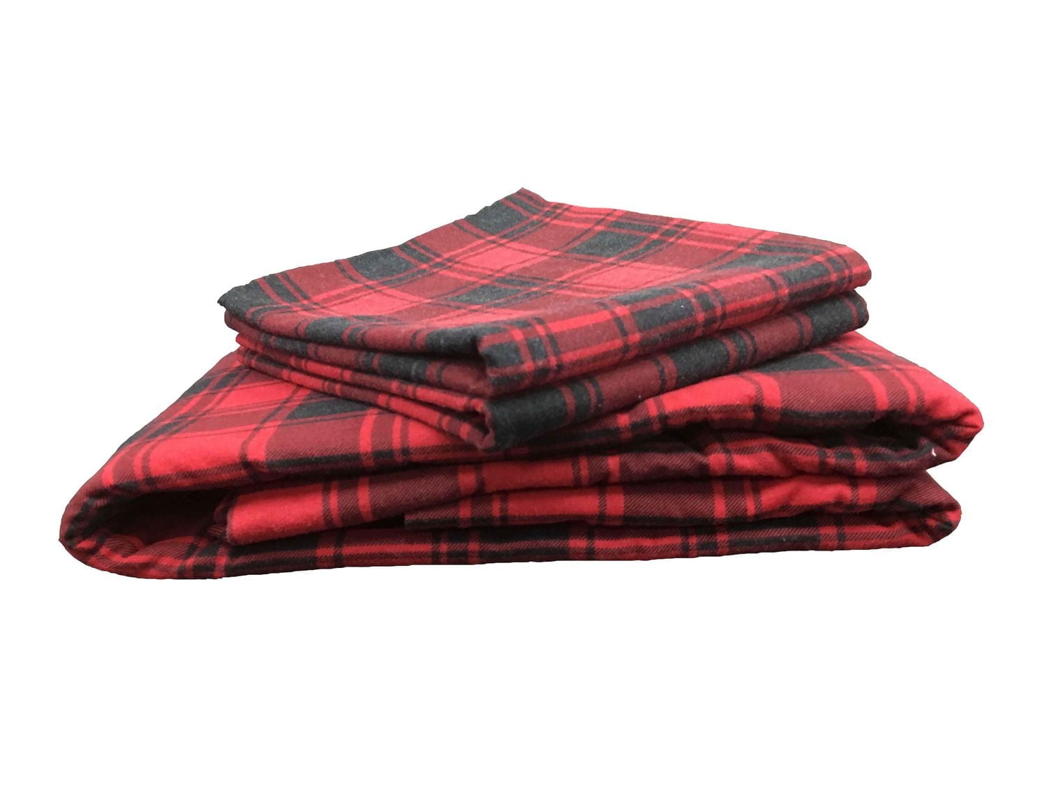 Draps en flannelle hometrends en ensemble de 3 pièces