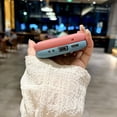 thumbnail image 6 of Stylish Phone Case for Samsung Galaxy Z Flip 3, Gradient Color Design Wave Frame Cover Shockproof Anti-Scratch Drop Protective Slim Fit Bumper Case for Girls Women, Blue, 6 of 9