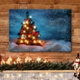thumbnail image 3 of wall26 Canvas Wall Art Merry Christmas Pictures Home Wall Decorations for Bedroom Living Room Paintings Canvas Prints Framed - 16x24 inches, 3 of 5