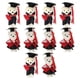 thumbnail image 1 of 10Pcs Black Standing Mini Stuffed Graduation Toy Bear For Graduation Decorations Ideal For Men And Women With DIY Bouquet Decoration, 1 of 5