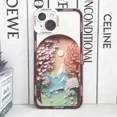 thumbnail image 1 of Paper Cute Landscape Creative Mountain Balloons Phone Case For iPhone 15 Pro Max 14 Plus 13 Mini 12 11 Soft Cover 05 iPhone 14, 1 of 6