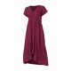 thumbnail image 5 of Vestido Midi Escalonado Vestido informal de línea A para mujer Dobladillo asimétrico Jersey de cintura alta Ropa de playa de verano Cgtredaw Vino Tinto Xxl para Mujer, 5 of 9