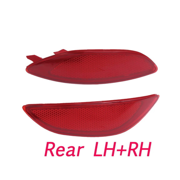 Pair Rear Bumper Reflector 92405-1R000 92406-1R000 for 2012-2017 Accent Sedan