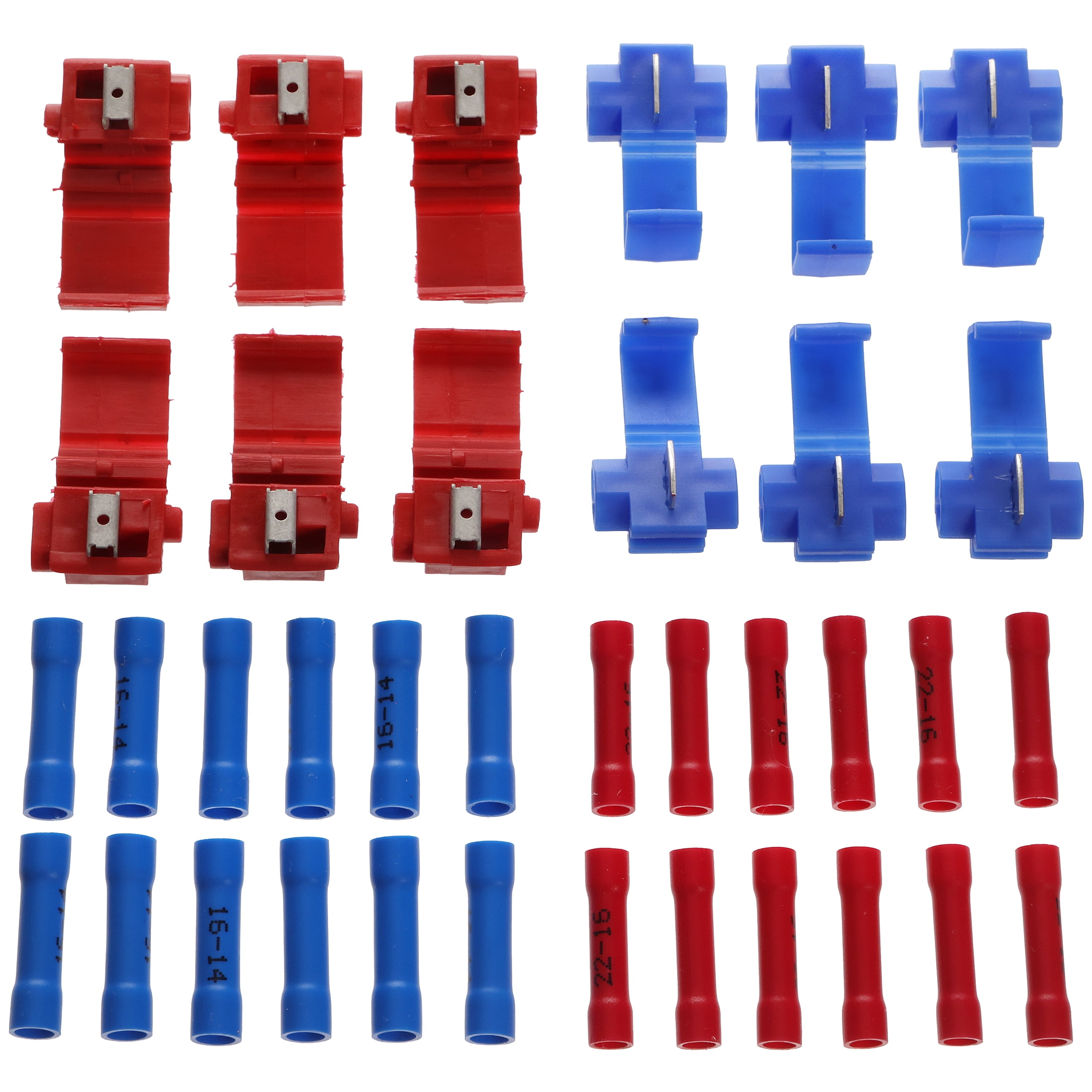 EverStart 36-Piece 22-14GA Assorted Quick Splice Connector Kit for