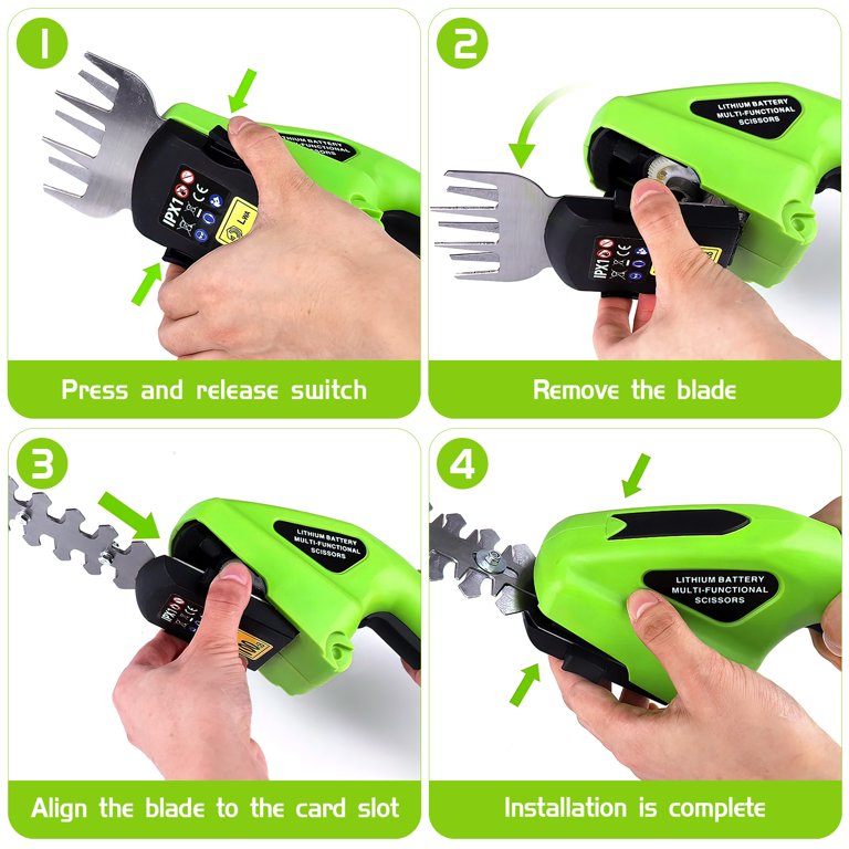 2-in-1 Multi-Cutter Pruner Shears