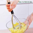 thumbnail image 2 of Non-slip Vegetable Grinder Uniform Mesh Heat Insulation Kitchen Tools Premium Potato Grinder For Restaurant, 2 of 5