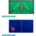 thumbnail image 5 of YSNW Multi-Game Table Series – Interactive 4-in-1 and 11-in-1 Game Tables for Kids with Foosball, Air Hockey, Billiards, Ping Pong & More（4-in-1 Natural）, 5 of 15