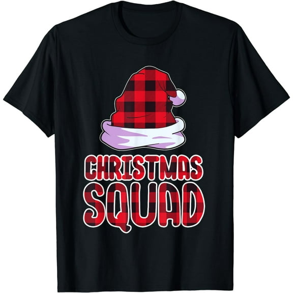 Christmas Squad Family Group Matching Christmas Party Pajama T-Shirt