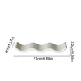 thumbnail image 3 of Bandeja cerámica para incienso Yin Yang & Carp Design – Incensario Stick para , meditación, decoración del hogar – blanco, negro, café, caqui, 17 cm, 3 of 6