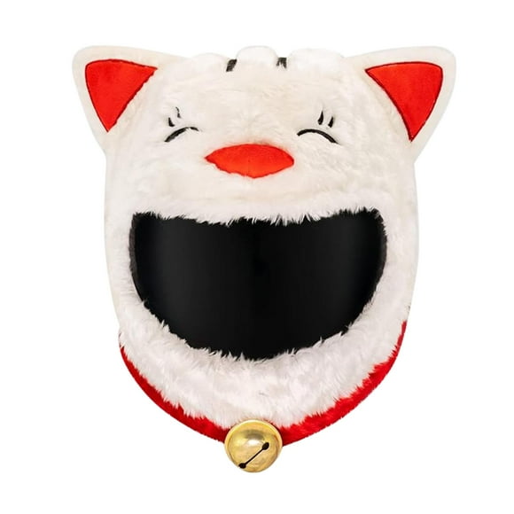 jinwen Christmas Cover Xmas Helmets Hat Fun Rides Gifts Decoration Lucky Cat