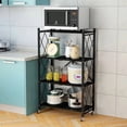 thumbnail image 3 of Estante rack plegable con 4 niveles ilios innova negro, 3 of 9