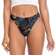 thumbnail image 1 of Fotbe Elegant Gold Scrollwork Tanga Sin Costuras para Mujer con Estampado – Panties Invisibles, Transpirables y Cómodos para Uso Diario-Small, 1 of 6