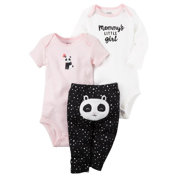 Carter's Carters Baby Girls 3Piece Little Character Set Mommy's