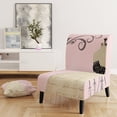 thumbnail image 5 of Designart "French Chandeliers Couture II" Upholstered Fashion Accent Chair - Arm Chair, 5 of 5