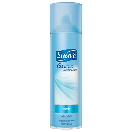 Suave Fresh Aerosol Antiperspirant Deodorant, 6 oz