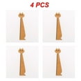 thumbnail image 1 of 1/2/4PCS Cat Shape Ruler Cute Wood Animal Straight Ruler for School Home Stationery Style B 4pcs, 1 of 6