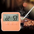 thumbnail image 3 of LCD Digital Indoor Temperature Meter High/Low Temperature Alarm home Thermometer, 3 of 7