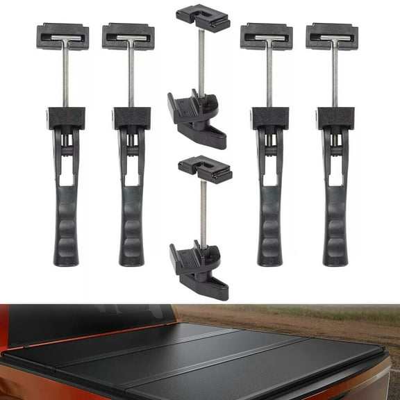 4 Pcs Universal Replace Parts For Hard Soft Folding Tonneau Cover Rear Clamps US