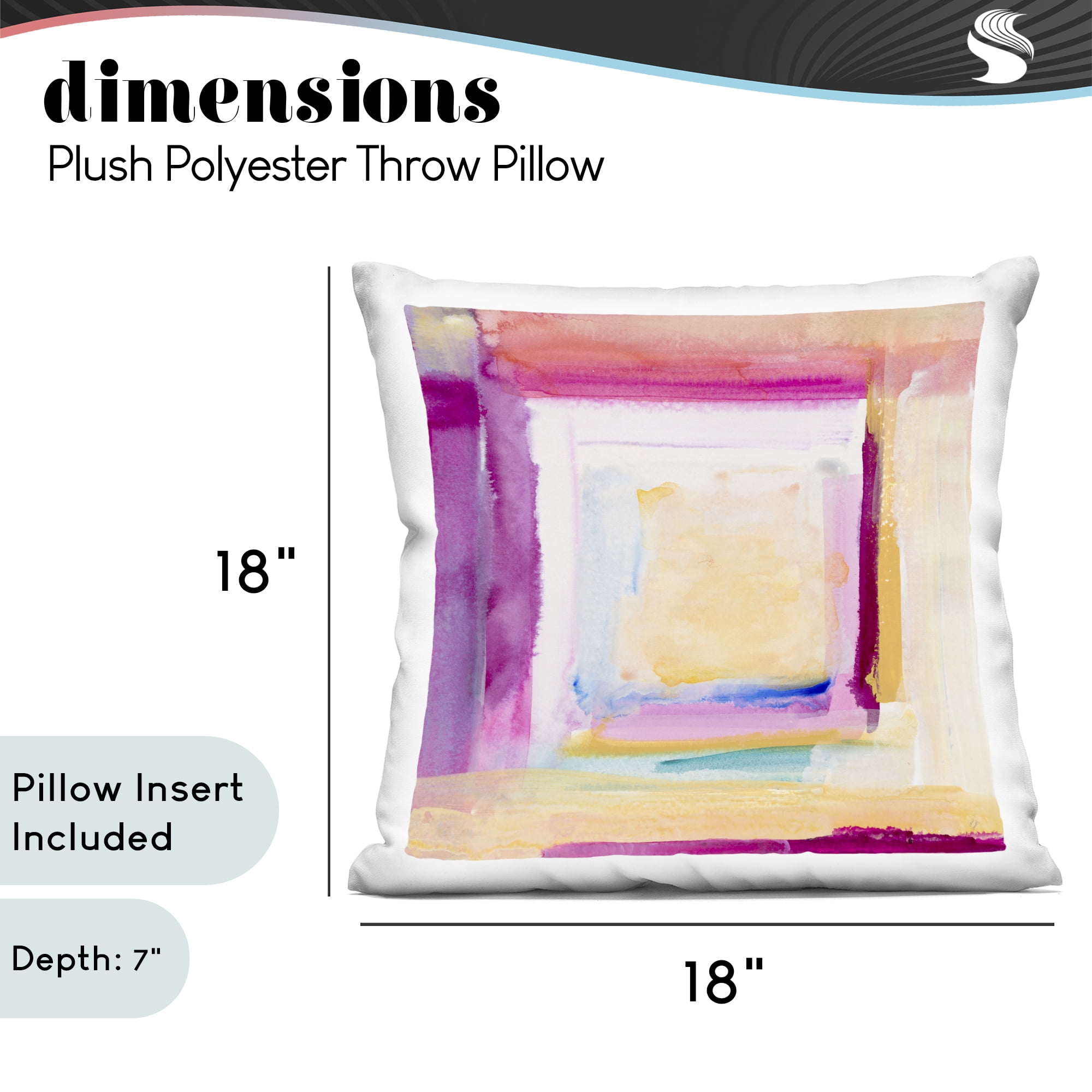 Stupell Industries Brand New Day Warmth Decorative Printed Throw Pillow, design by Lanie Loreth