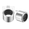 thumbnail image 2 of Uxcell Needle Roller Bearings, Open End Stamping Steel Drawn Cup, Metric 17mm x 23mm x 17.8mm/ 0.67" x 0.9" x 0.7", 2 of 5