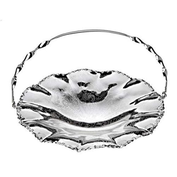 Silver Plated by Queen Anne Dessert Dish with Handle