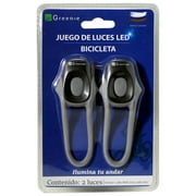 Luces Led traseras para Bicicletas. Green e. Negras Green e Lider.cl