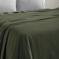 thumbnail image 5 of Superior Nobel Cotton Textured Chevron Woven Blanket, King, Forest Green, 5 of 13