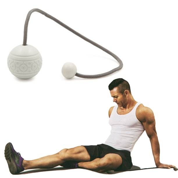 In Motion Massage Ball Rope Massage Tool for Targeted Pain Relief Neck