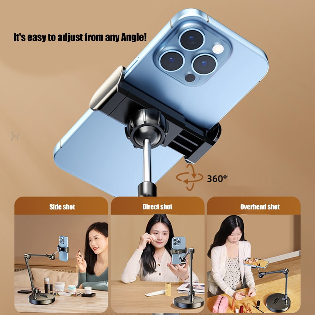 Overhead Tripod Table Tabletop Shootings Stand Tripods for Cellphone Recording