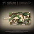 thumbnail image 2 of Panzerkampfwagen militar de la Segunda Guerra Mundial, VI Ausf. E Tiger-Juego de bloques de construcción para niños, juguete de ladrillos para armar tanque, vehículo de combate, soldado, 2 of 5