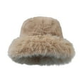 thumbnail image 2 of yuksok Winter Bucket Hat Cute Cossack Hat Russian Hat for Motorcycle Hiking Cycling Khaki, 2 of 9