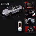 thumbnail image 1 of 1:24 Model Y 3 S SUV Alloy Car Model Diecasts Metal Toy Vehicles Car Model Simulation Sound and Light Collection Childrens Gifts Model S Gray, 1 of 6