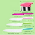 thumbnail image 5 of EIGTHTAIL 5Pcs Kids Knife Set  Kids Safe Cooking Knives  Nylon Kids Kitchen Knife with Crinkle Cutter for Real Cooking & Cutting Fruit  Bread  Lettuce  Type 4, 5 of 5