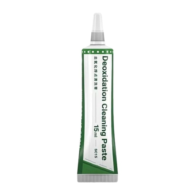 Pasta limpiadora para puntas de soldadura de 15 ml, fundente esencial mecánico, pasta limpiadora profesional, herramienta de limpieza para placas base