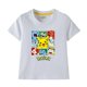 thumbnail image 5 of Camiseta de Pokémon Anime para niños, 100% algodón, ropa de verano para niños, figura de Anime, camiseta gráfica de Pikachu, regalo de cumpleaños para niño y niña, 5 of 5
